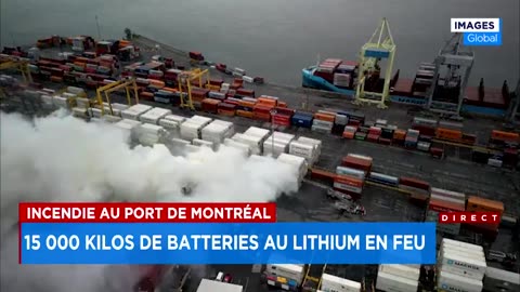 Canada's Green Energy Gamble: Massive Lithium Battery Fire Exposes Risks in Port of Montréal