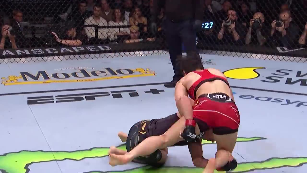 Top Finishes _ UFC 292 fight amazing