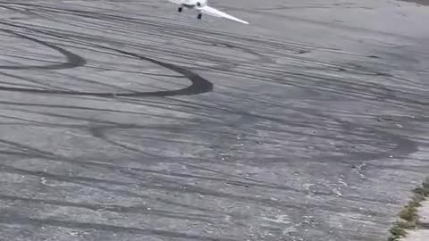 Worst Private Jet landing ever recorded