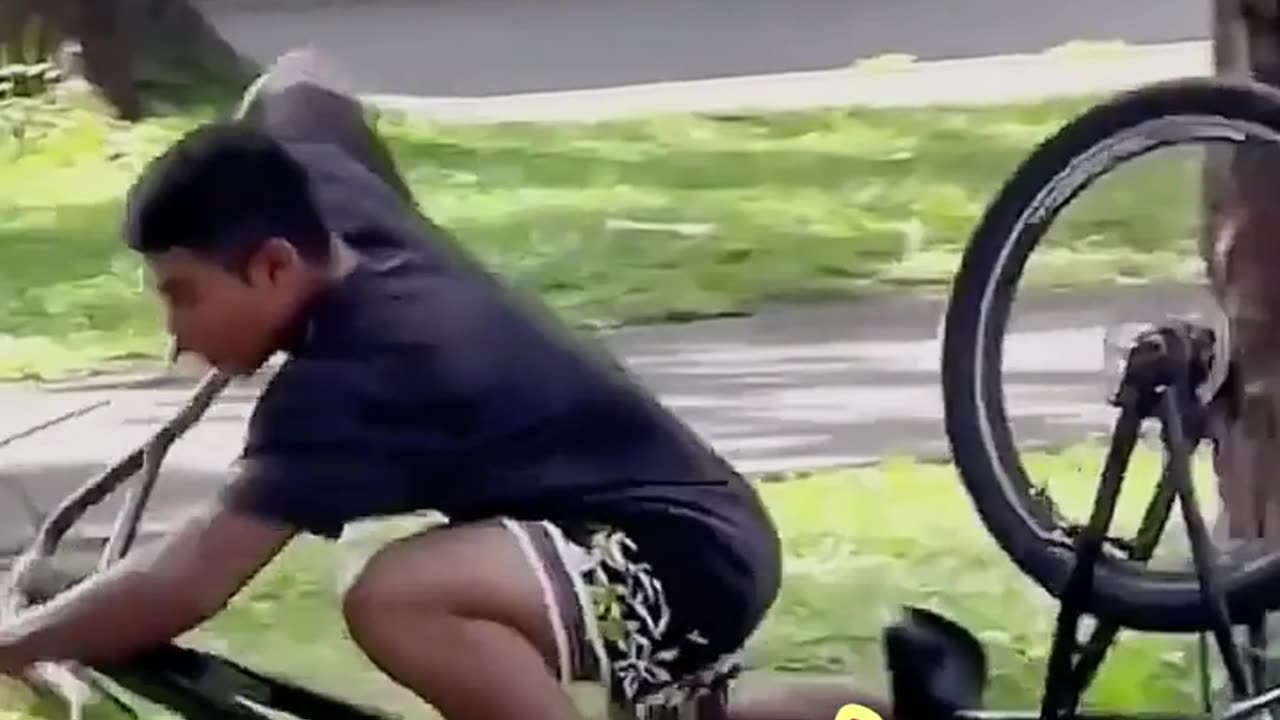 Bicycle Prank 1