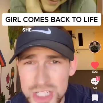 Girl Comes back to life
