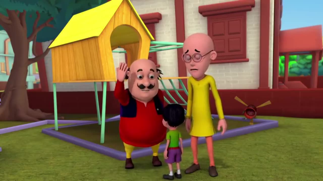 Motu Patlu And Alien Baby