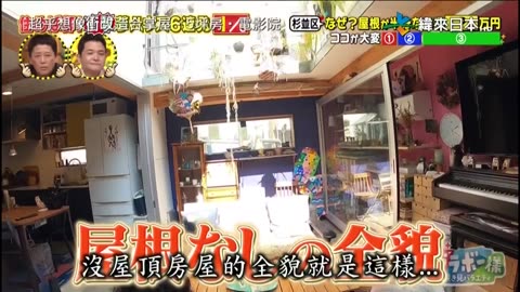 超乎想像！改造合掌屋・5坪房・電影院