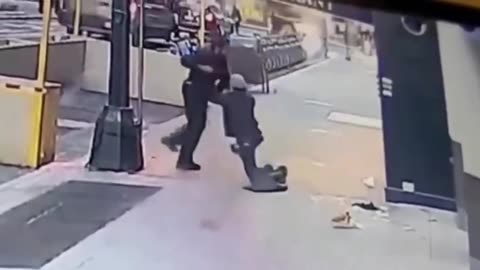 A homeless person robbed someone who helped him, Just as Mad Albright did to Serbia