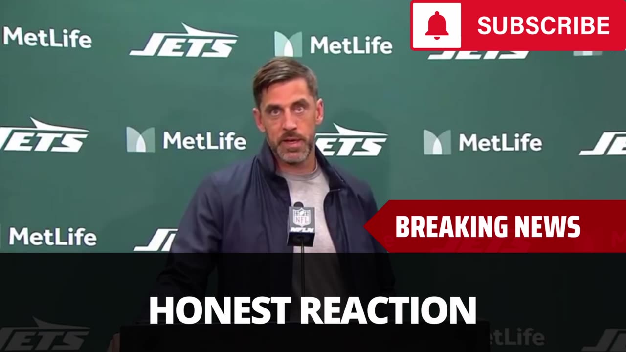 Aaron Rodgers Gets Brutally Honest After Jets Loss