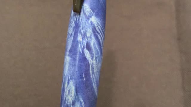 First try with dye on a pen blank