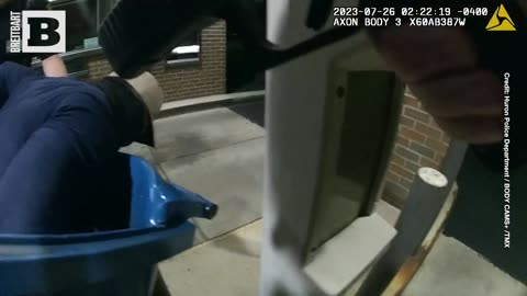 INSTANT KARMA: Suspected Bank Robber Falls into Trash Can, Immediately Gets Arrested