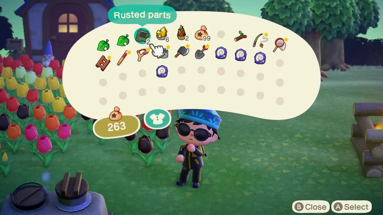 What To Do With Rusted Parts In Animal Crossing New Horizons