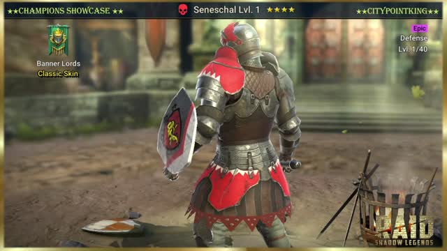Raid Shadow Legends - Seneschal - Classic Skin