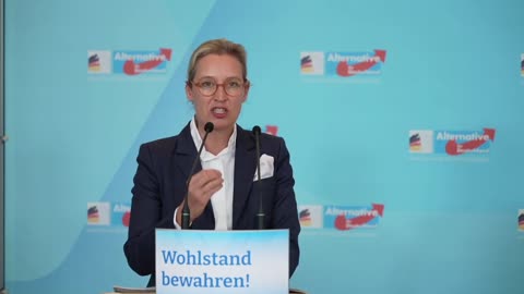 Alice Weidel zur Aufdeckung