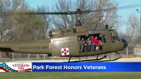 'I never expected it': Park Forest honors veterans for their service