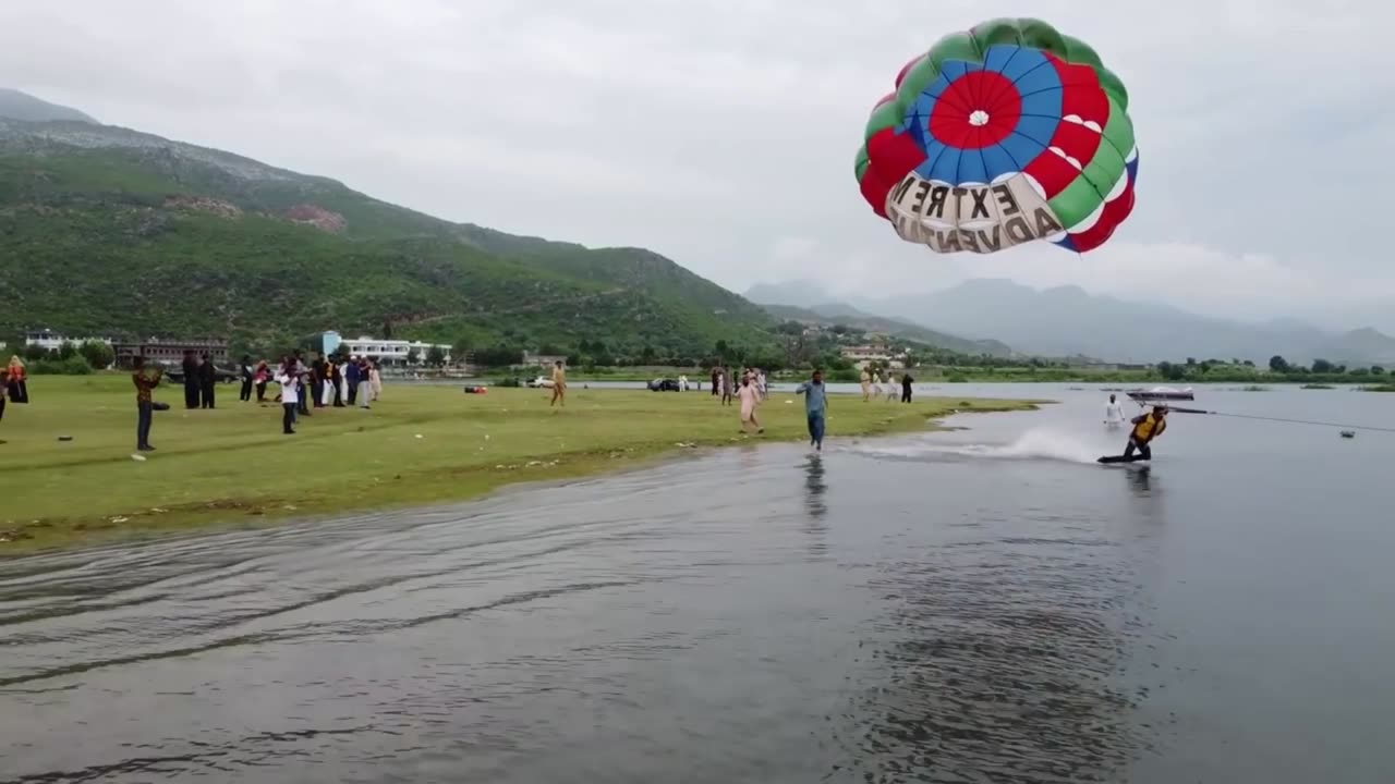 Blue Sky and Water This is Pakistan