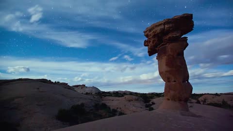 The desert sky