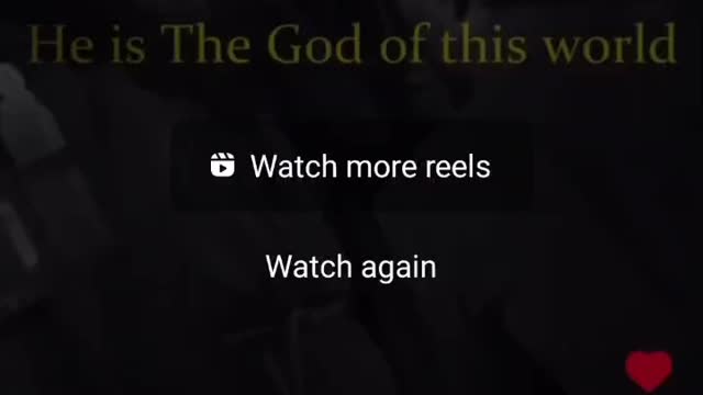 The God Of This World