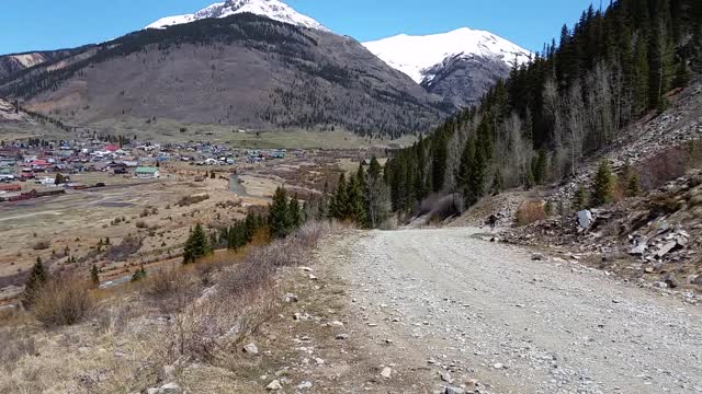 Silverton, Kendall Mountain view