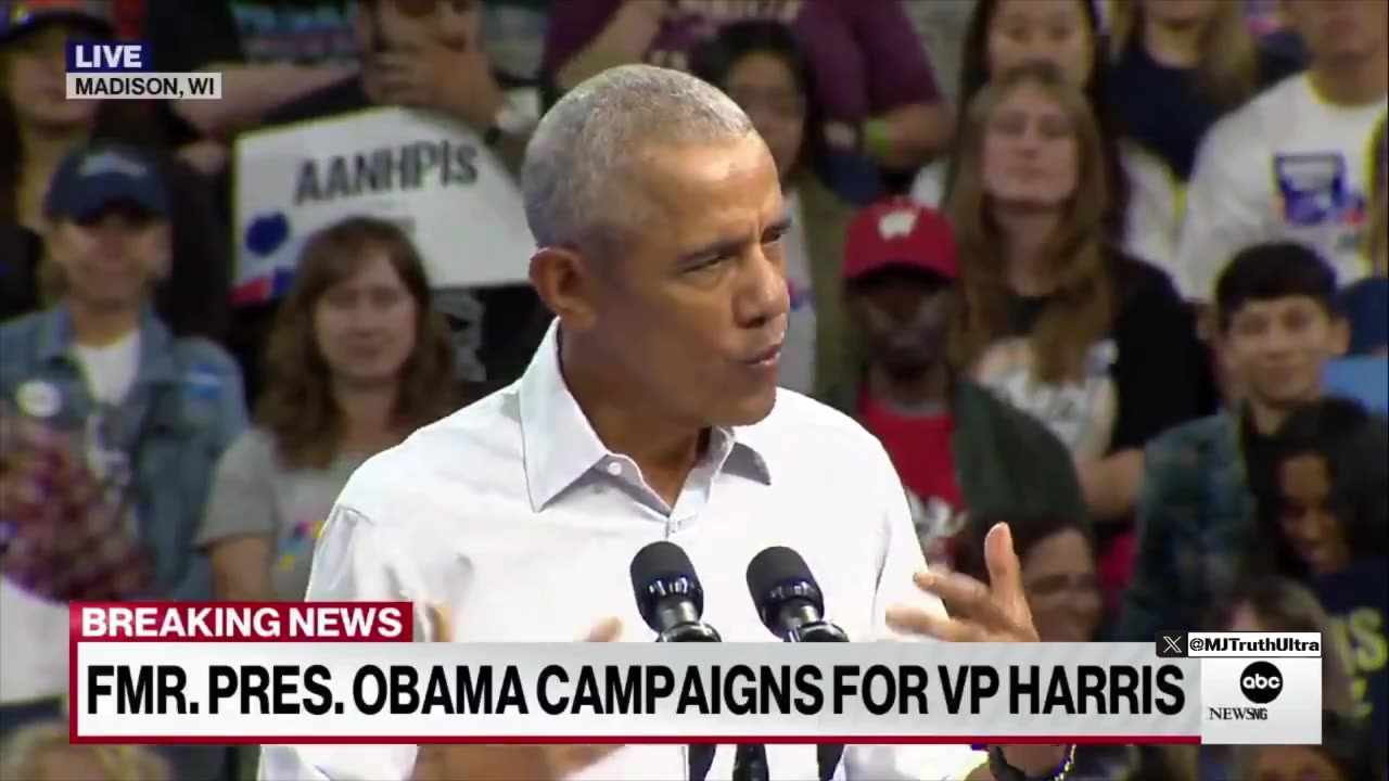 Barrack Hussein Obama is confused how America became so divided…