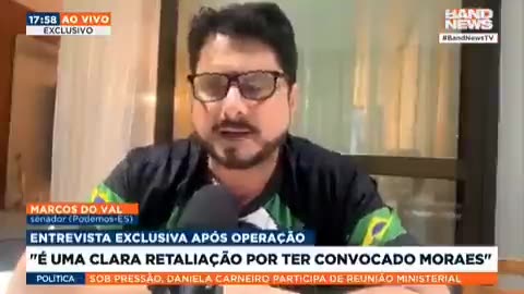 Ministro do STF brasileiro persegue senador