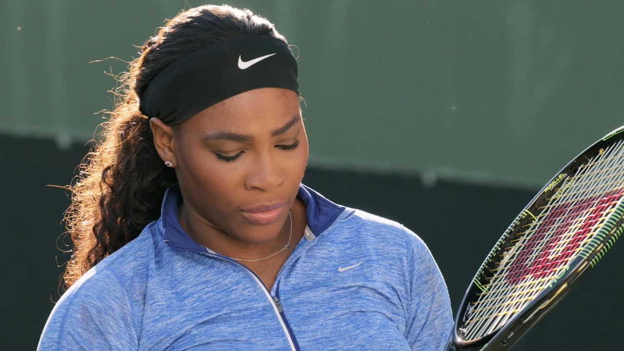 Serena Williams Teaches Tennis