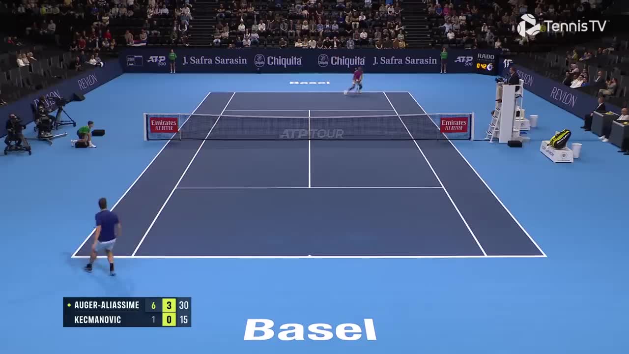 PERFECT Felix Auger-Aliassime Performance Against Kecmanovic | Basel 2022