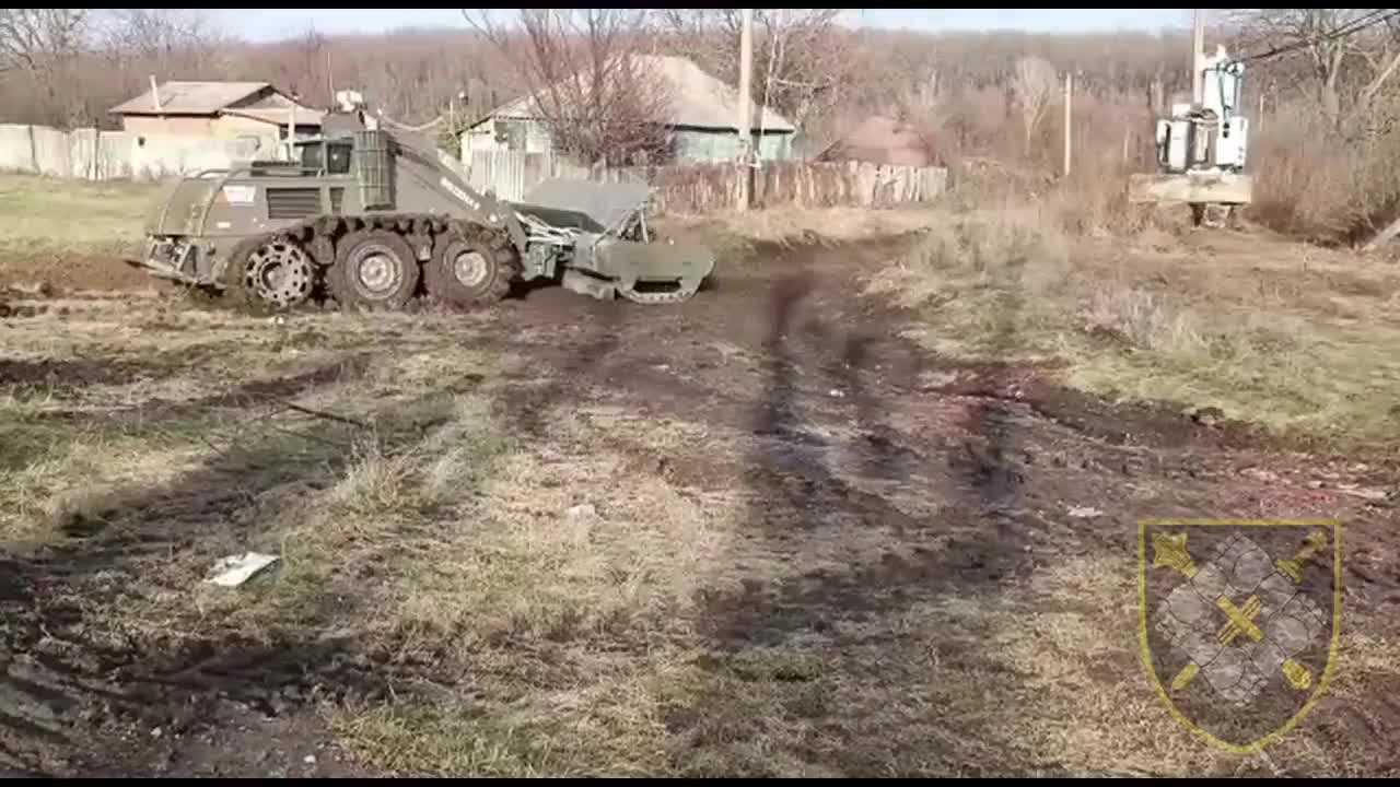 Footage of Mine Sweeping Drone