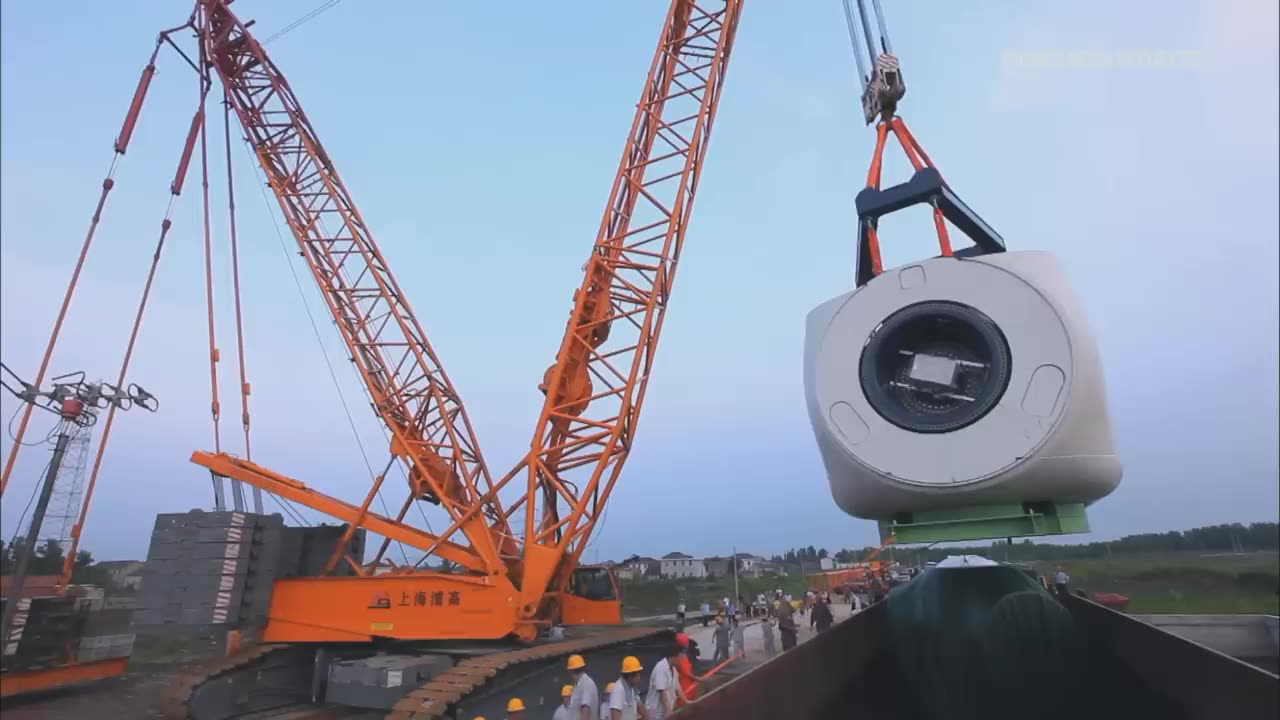 Installing The World Biggest Wing Turbine - Mega Projects