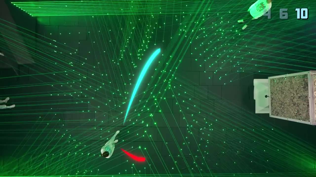 World’s Deadliest Laser Maze!