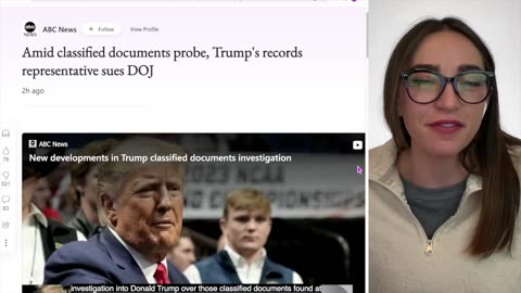 Justice Department WITHHOLDING "BINDER OF DOCUMENTS"...
