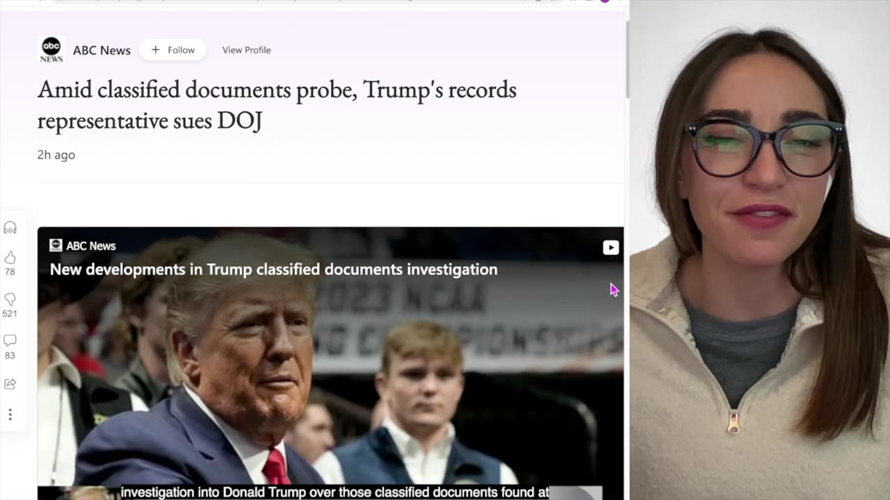 Justice Department WITHHOLDING "BINDER OF DOCUMENTS"...