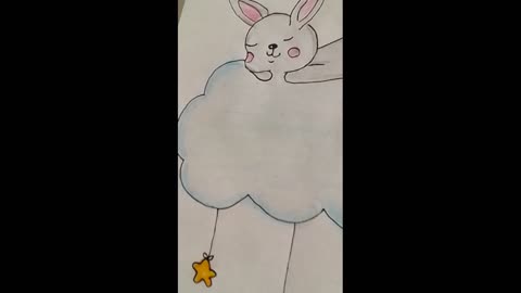 Cute Bunny Drawing 🐰