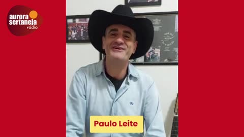 Paulo Leite na rádio Aurora Sertaneja