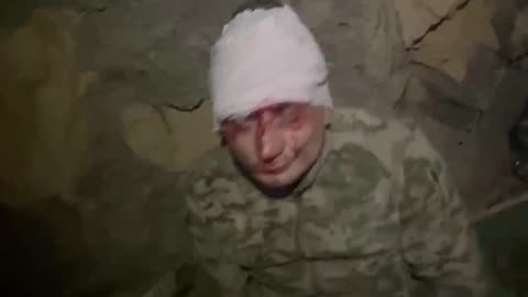 Ukrainians Survive Armored Car Hitting Mine