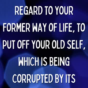 Ephesians 4:22 #shorts #bible #Verse #for #today