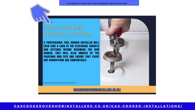 Gas cooker installations London