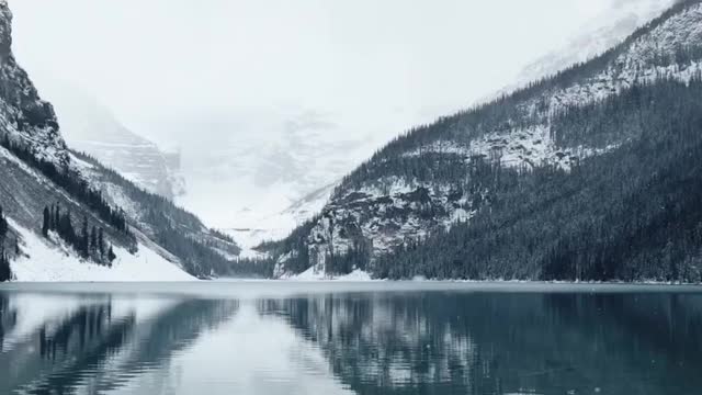 Lake it or not, winter in the Rockies is a sight to behold.