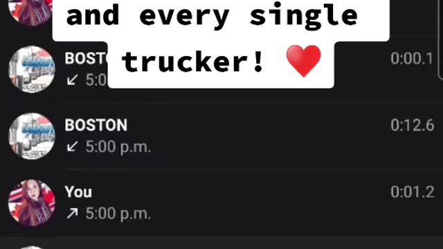 IMPORTANT MESSAGE FROM TRUCKERS CONVOY