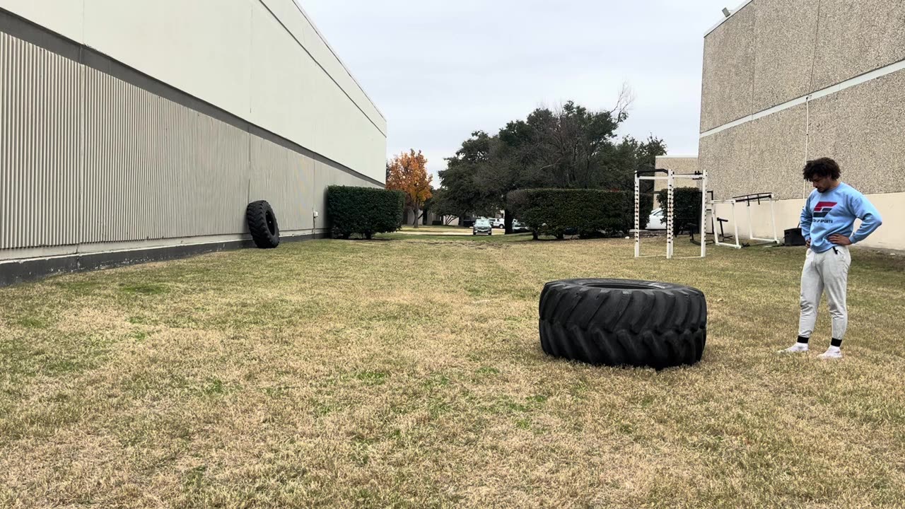 Tire Flip Challenge: Day 18