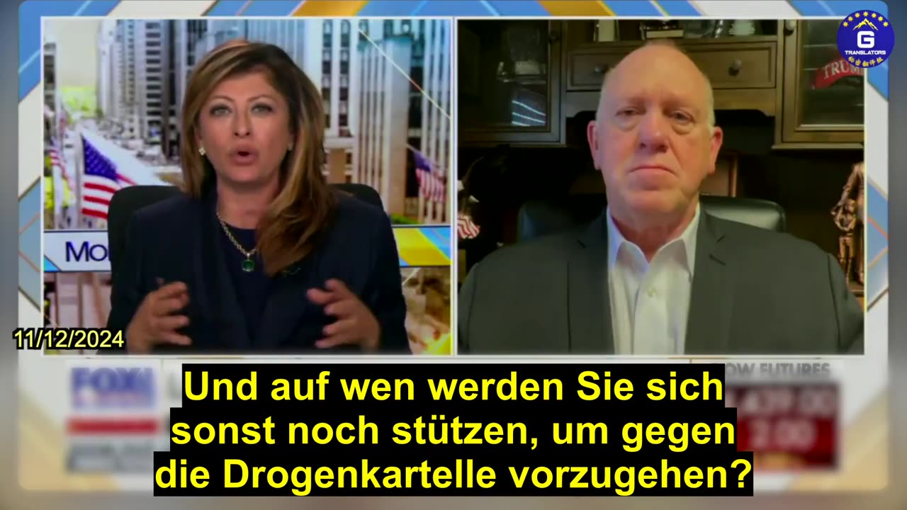 【DE】Thomas Homan, „Grenzzar“, erwartet eine Beteiligung des Militärs an Massenabschiebungen.