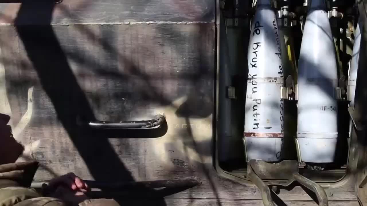 Loading the Magazine of Massive Self-Propelled Guns from Poland