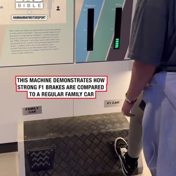 Testing if I can brake like an F1 driver 🏎️