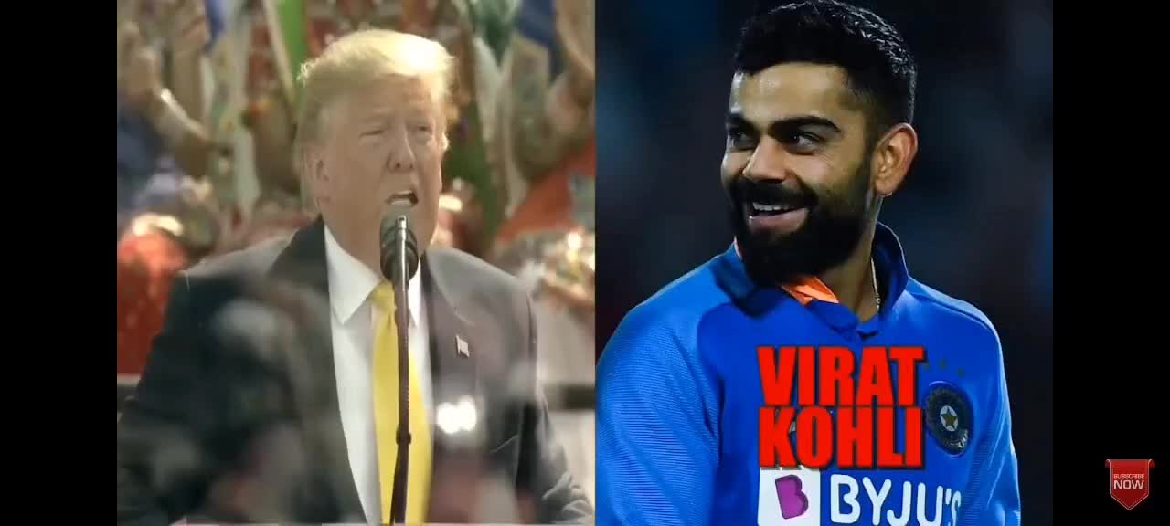 Trump funny moments in india