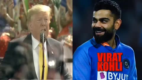 Trump funny moments in india