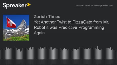Yet Another Twist to PizzaGate from Mr. Robot it was Predictive Programming Again