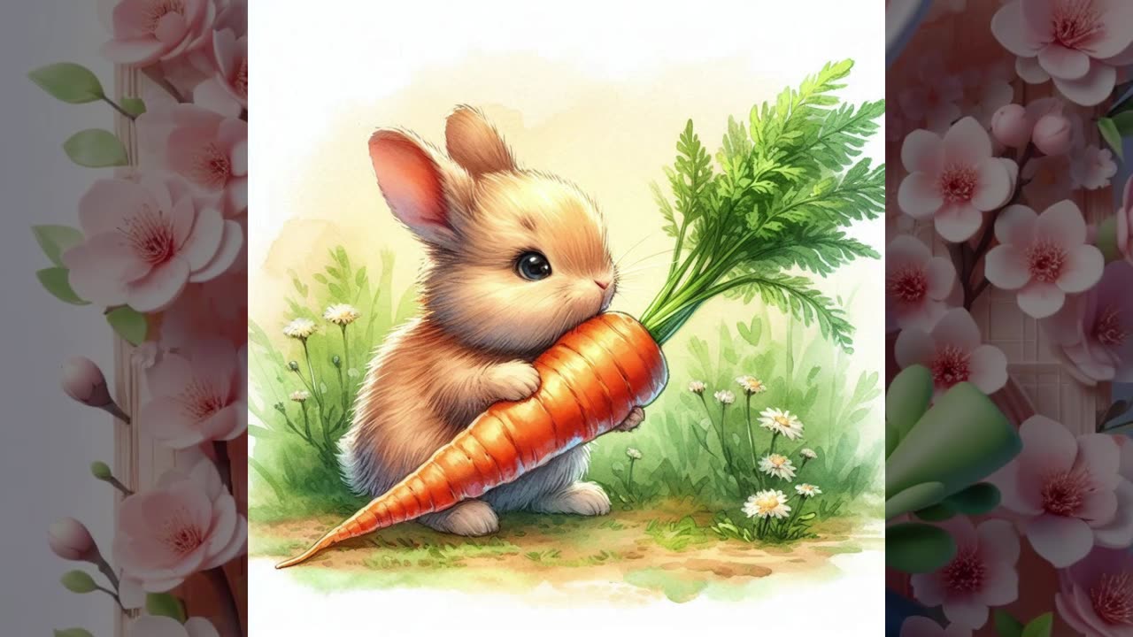 The little rabbit and the carrot | fairy tail