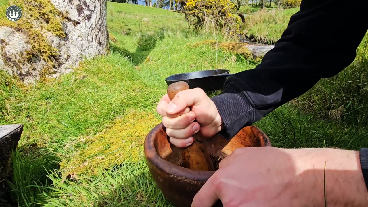 This burger should be ILLEGAL | Relaxing Cooking in Nature ASMR