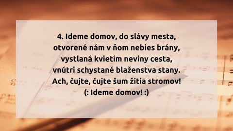 429. Ideme domov