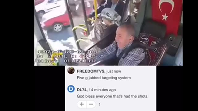 World genocide continues, vaccine heart attack bus driver