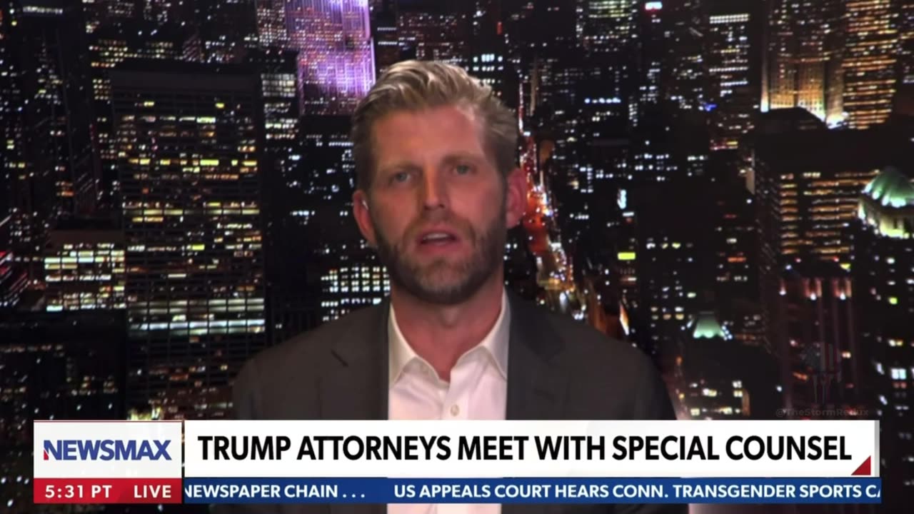 Eric Trump: Father's Indictment Incoming Because He's Kicking Everyone’s Ass