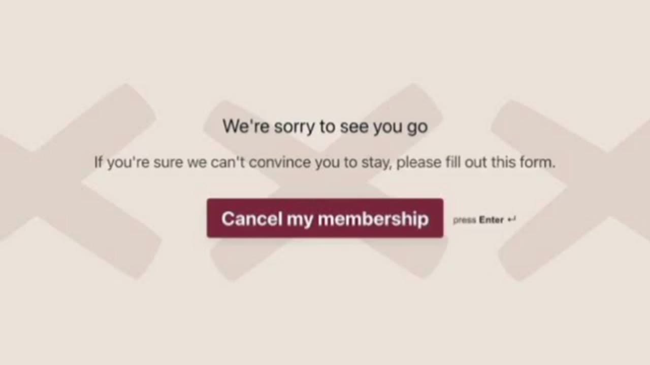 Cancelling Membership