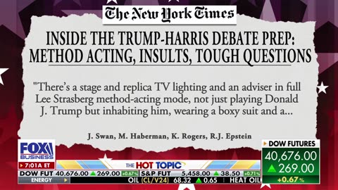 Harris hunkers down in PA and prepares for debate with Trump impersonator, NYT reports