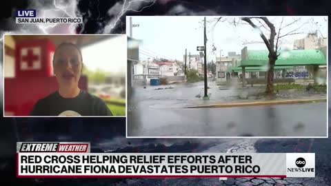 American Red Cross helps Puerto Rico following Hurricane Fiona ABCNL